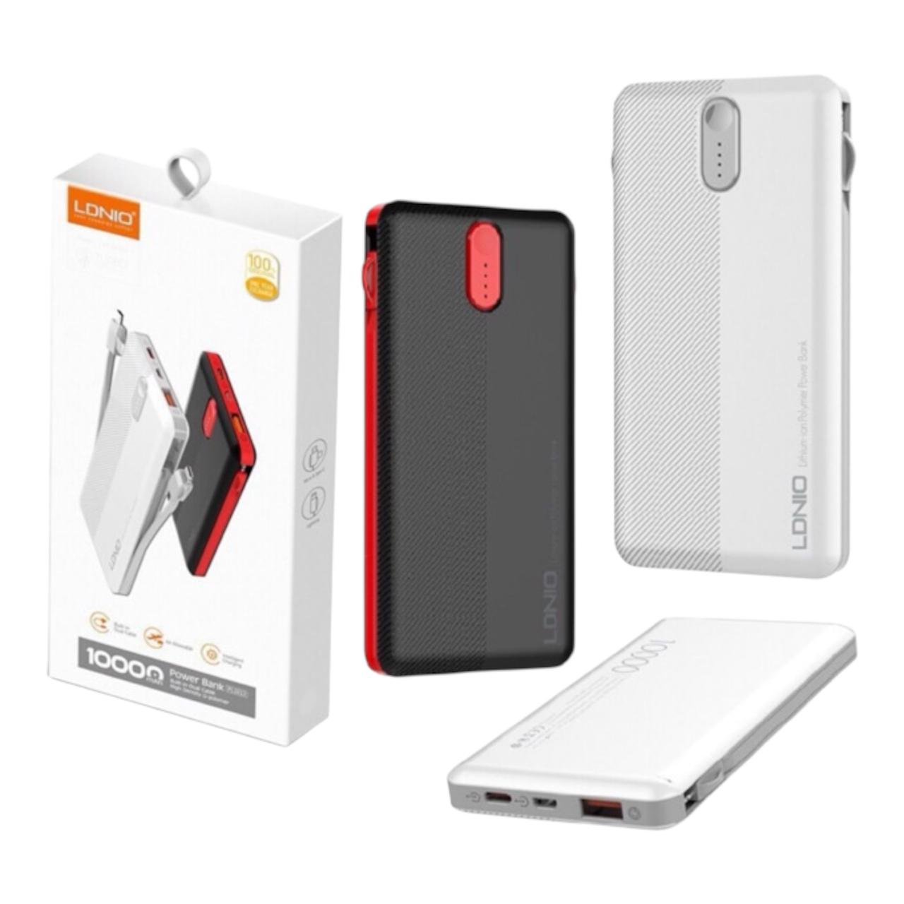 LDNIO 10000mAh Slim Power Bank PL1013