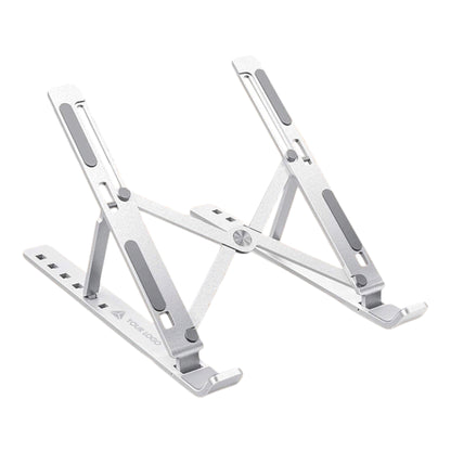 7-Level Adjustable Aluminium Laptop Stand – Foldable, Portable & Anti-Slip