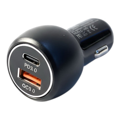 KSB 38W PD Car Charger (USB-A + USB-C Fast Charging)